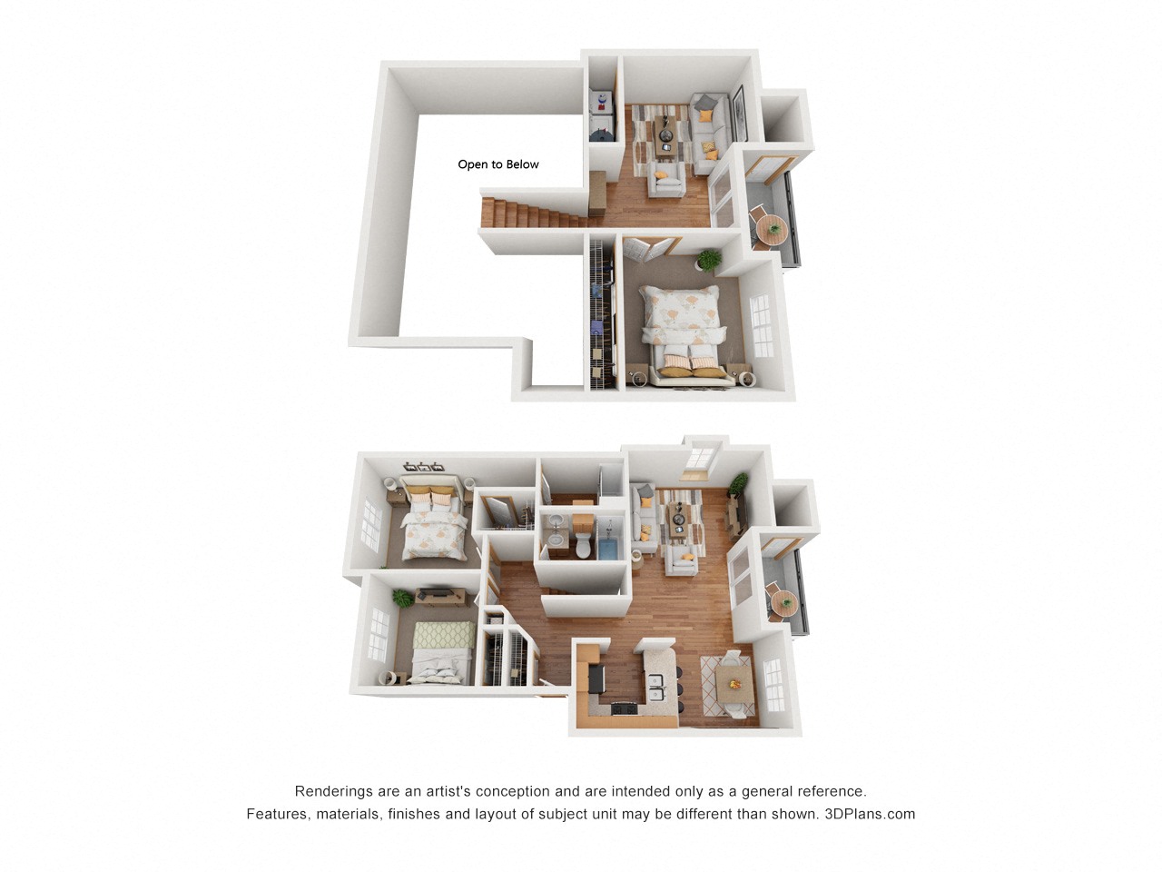 Eagle Rock Mica Townhouse Floor Plan
